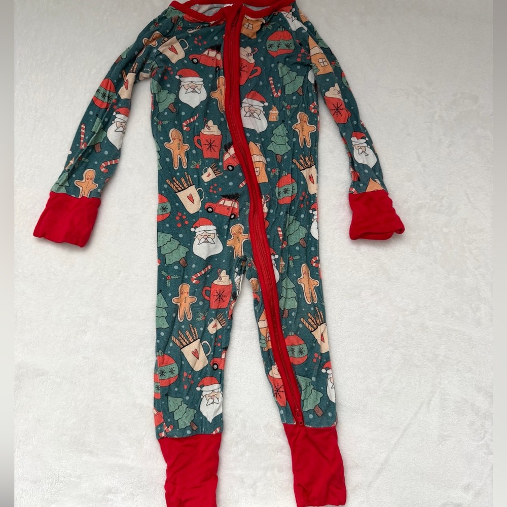 6-12 month bamboo Christmas sleeper